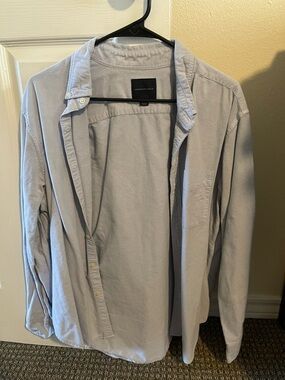 American Eagle Outfitters Pale Blue Men's Shirt Jacket